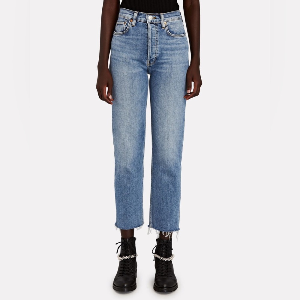 Re/Done 70s Stove Pipe Jeans size 28